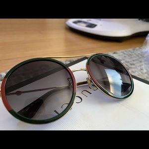 Authentic Gucci Round Sunglasses GG0061S